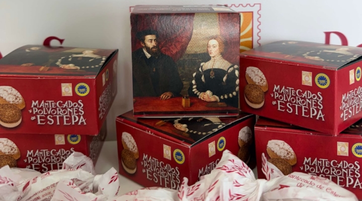 Los mantecados y polvorones de Estepa conmemoran el 500 aniversario de la boda de Carlos V e Isabel de Portugal