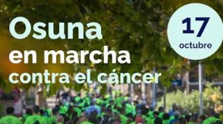 La AECC organiza en Osuna una marcha contra el cáncer el 17 de octubre