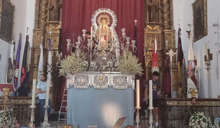 La Virgen de Consolaci&oacute;n recorre hoy las calles de Osuna en su d&iacute;a grande