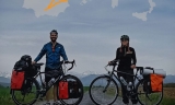 De Lucena a Roma en bicicleta, la aventura que emprenden Jesús Reyes y Selene Montoro