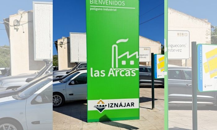 El Ayuntamiento de Iznájar invierte más de 50.000 euros en modernizar el polígono Las Arcas