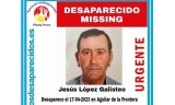 Desaparecido un vecino de 59 años de Aguilar de la Frontera