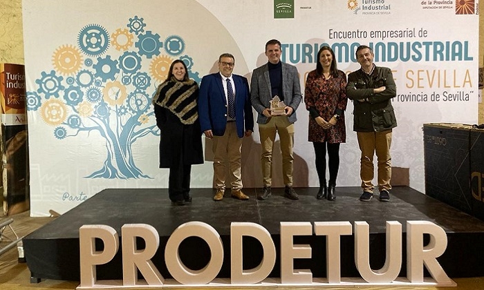 Estepa recibe la distinción especial en los premios de Turismo Industrial de la Provincia