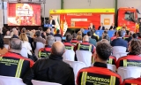 El Consorcio Provincial de Bomberos de Málaga celebra en Antequera el día de su patrón