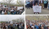 Marea Blanca moviliza en Écija a cientos de vecinos, con el apoyo de la Sierra Sur, contra la pérdida de servicios del hospital