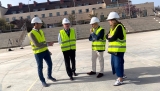 Arrancan las obras para cubrir el nuevo pabellón de deportes de Antequera