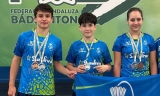 Pablo Lloreda, Fernando P&eacute;rez y Blanca Porras, jugadores convocados por la andaluza del Club de B&aacute;dminton Rute