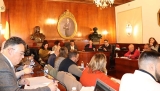 Última sesión plenaria celebrada en el ayuntamiento de Montilla.