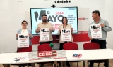 Córdoba acogerá mañana miércoles, Día del Trabajo, la manifestación central de los diferentes sindicatos