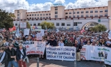 Multitudinaria e “histórica” manifestación en Osuna contra las políticas sanitarias de la Junta