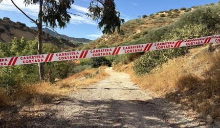 Cerrado el acceso al Camino del Arroyo de las Mujeres por riesgo de desprendimientos