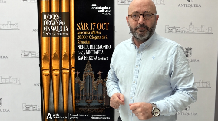 La soprano Nerea Berraondo y la organista Michaela Káčerková actúan en Antequera