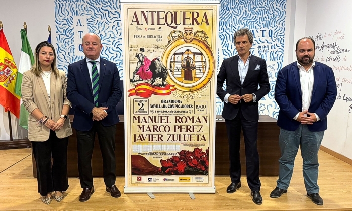 Tres de los mejores novilleros del escalafón actual para el cartel de la Feria de Primavera de Antequera