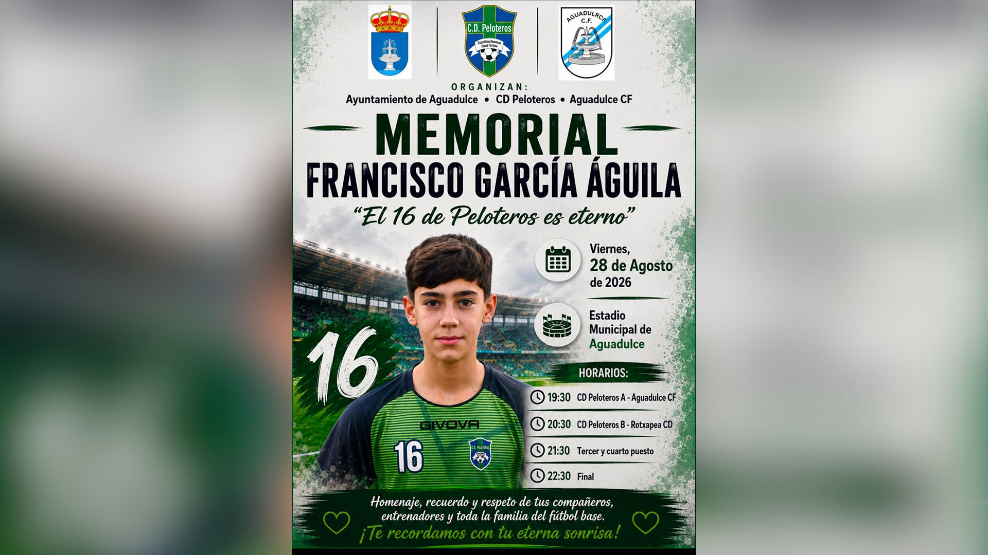 El Memorial Francisco García Águila en Aguadulce encabeza un fin de semana repleto de fútbol comarcal
