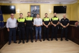 Presentaci&oacute;n de los cuatro nuevos agentes en pr&aacute;cticas.