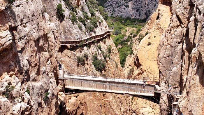 El Caminito del Rey suspende sus visitas por la alerta de calor extremo