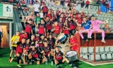 Festival de goles del Salerm Puente Genil en su estreno en casa
