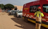 Bomberos cordobeses en la Comunidad Valenciana.