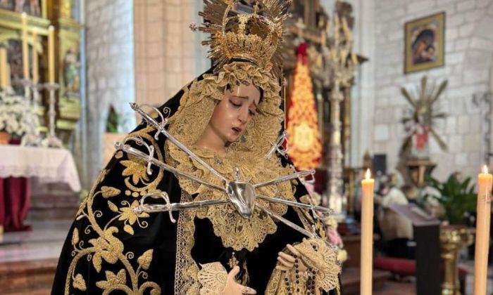 Una procesi&oacute;n extraordinaria clausura el III Centenario de la congregaci&oacute;n Servitas en Lucena