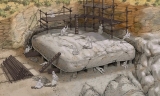 El origen exacto de las enormes piedras con las que se levant&oacute; el Dolmen de Menga en Antequera