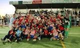 El CD Montalbe&ntilde;o celebra la consecuci&oacute;n de su Copa Andaluc&iacute;a (3-1, global)