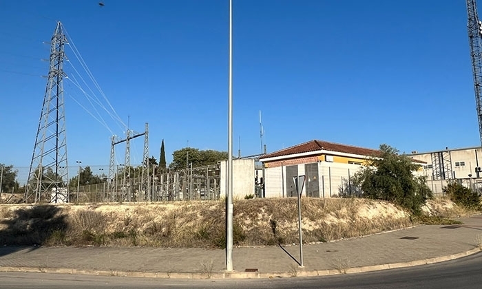Subestaci&oacute;n el&eacute;ctrica Pol&iacute;gono Pilar de la Dehesa.