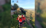 Herido mientras cortaba le&ntilde;a con una motosierra en Antequera