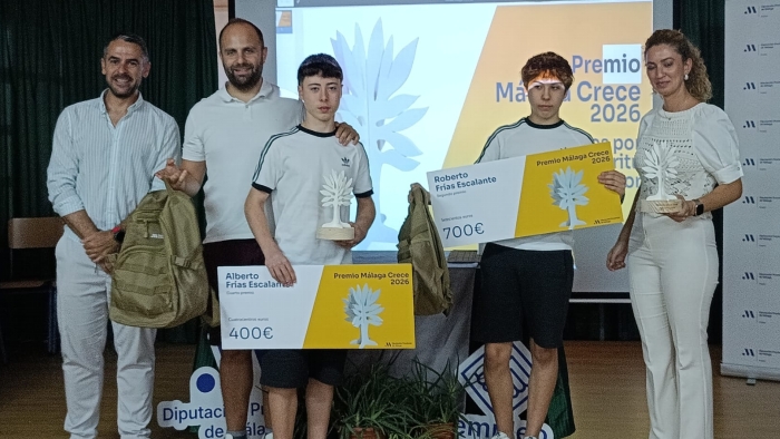 Alumnos de Teba y Humilladero destacan en los premios de emprendimiento juvenil de la Diputaci&oacute;n