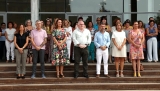 Minuto de silencio en la Diputaci&oacute;n de M&aacute;laga por el crimen machista de Humilladero