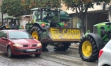 Vuelven a cortar la A-7282 en el pol&iacute;gono de Antequera en el quinto d&iacute;a de protestas de los agricultores