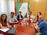 Reuni&oacute;n en la delegaci&oacute;n territorial de Salud.
