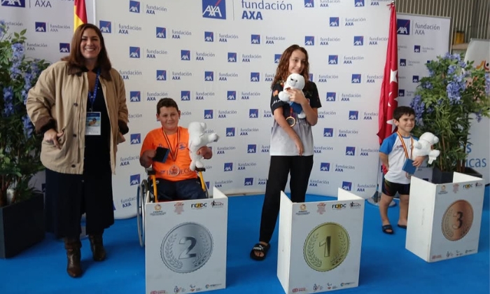 El egabrense Izan Pino, subcampe&oacute;n de Espa&ntilde;a alev&iacute;n de Promesas Paral&iacute;mpicas de nataci&oacute;n