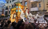 Rey Gaspar, en la Cabalgata de los Reyes Magos.
