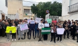 Alumnado del IES Castillo de Luna participa en una huelga: "Necesitamos un nuevo instituto por nuestro futuro&rdquo;