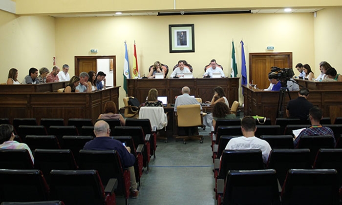 Pleno ordinario del mes de julio en Lucena.