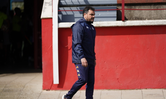 Antonio Jes&uacute;s Cobos, entrenador del Ciudad de Lucena: "Joseliyo estaba destrozado, sab&iacute;a de la importancia de marcar ese penalti"