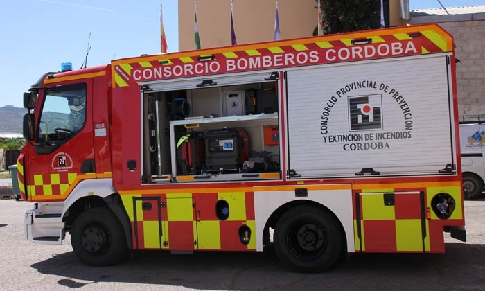 Vehículo de bomberos del Consorcio Provincial de Córdoba.