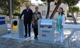 Nuevos contenedores en el entorno de la avenida Blas Infante de Lucena.