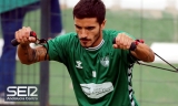Lanzini se entrena antes del duelo ante el Castell&oacute;n