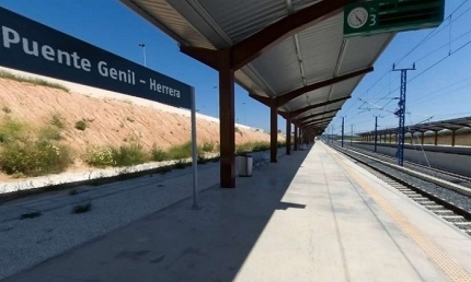 Suben un 35% los viajeros en la estación AVE Puente Genil Herrera hasta los 168.000