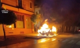 Detenida por ordenar quemar el coche de su expareja en Casariche por “rencor”