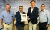 Juan Ram&oacute;n Montenegro, Rafael Ram&iacute;rez Ponferrada, Aurelio Fern&aacute;ndez y Jos&eacute; Serena.
