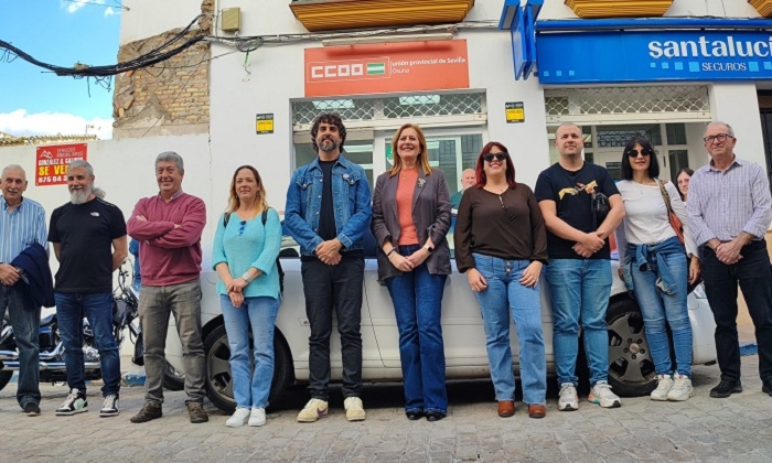CCOO inaugura una oficina en Osuna, que aspira a ser referente en atenci&oacute;n sociolaboral en la Sierra Sur