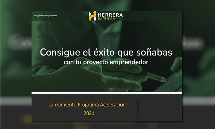 Herrera impulsa un acelerador de empresas para luchar contra la despoblación