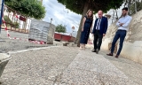 Recta final de las obras de mejora de la Plaza de Capuchinos en Antequera