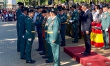 Acto oficial en el Paseo de los Mercedes.