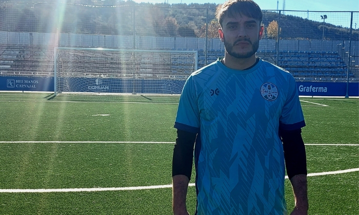 Manu Molina, del Ciudad de Lucena: &ldquo;Cuando marqu&eacute; el gol no me lo cre&iacute;a&rdquo;