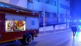 Siete vehículos afectados por el incendio de un garaje de Antequera