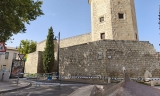 Exterior perimetrado del Castillo del Moral.
