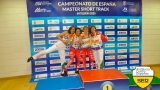 La carrosale&ntilde;a, Enriqueta Mart&iacute;n, oro en el XXXIVI Campeonato de Espa&ntilde;a M&aacute;ster Short Track